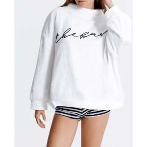 The Bar Terry Highneck Signature Sweatshirt